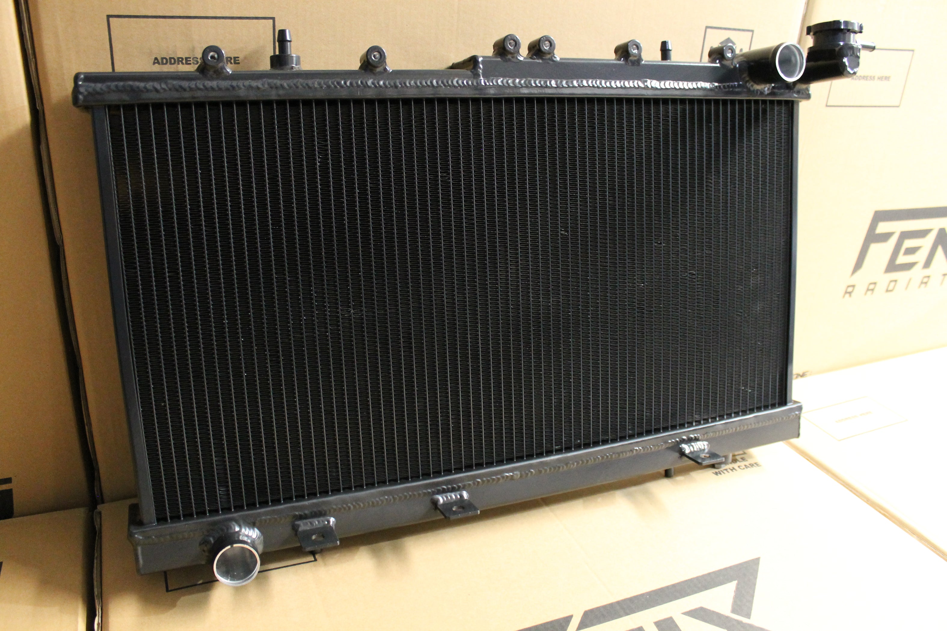Gen Radiator Nissan N14-N15 Pulsar SR20DE/T Full Alloy Performance Radiator GEN II ...