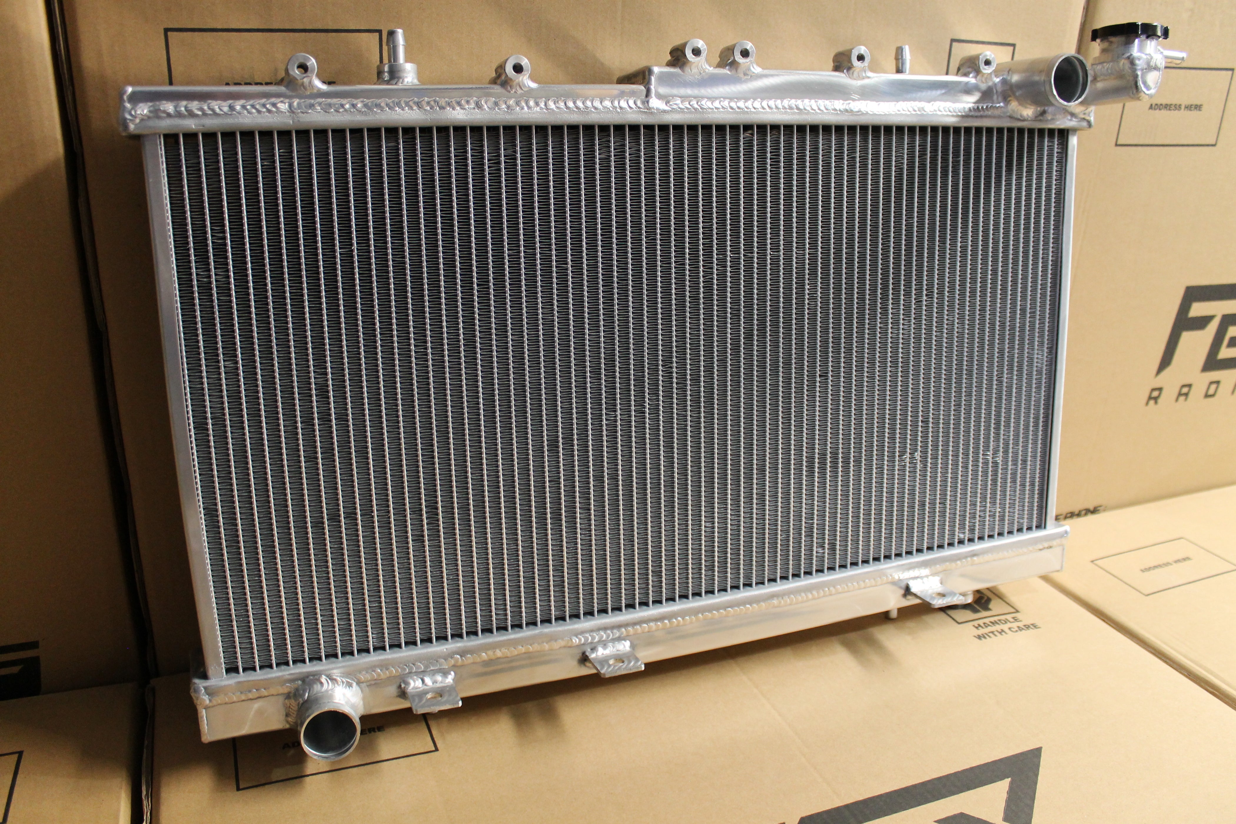 Gen Radiator Nissan N14-N15 Pulsar SR20DE/T Full Alloy Performance Radiator GEN II ...
