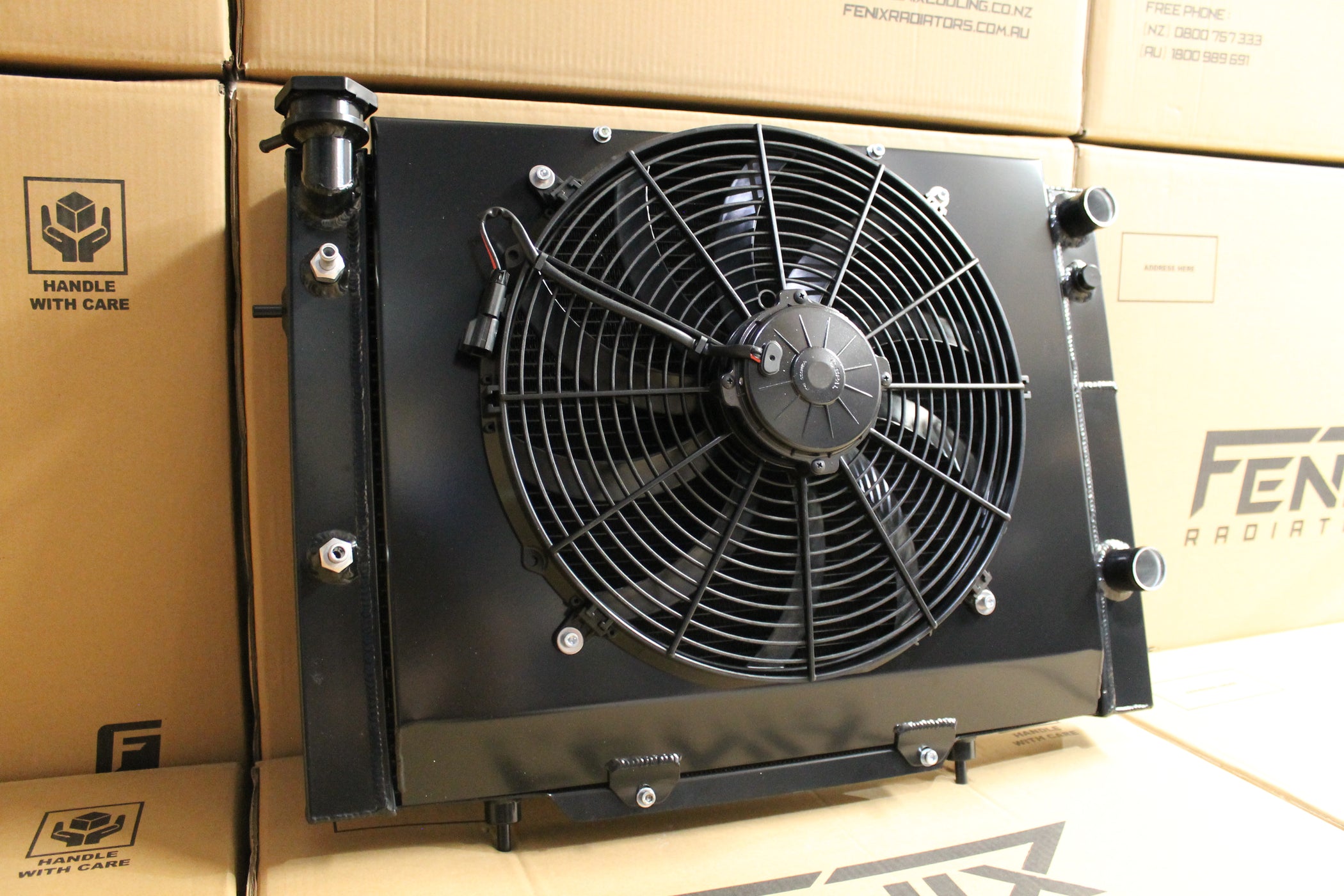 Holden VB-VC-VH-VK LS1 Conversion Full Alloy Performance Radiator, Cus ...