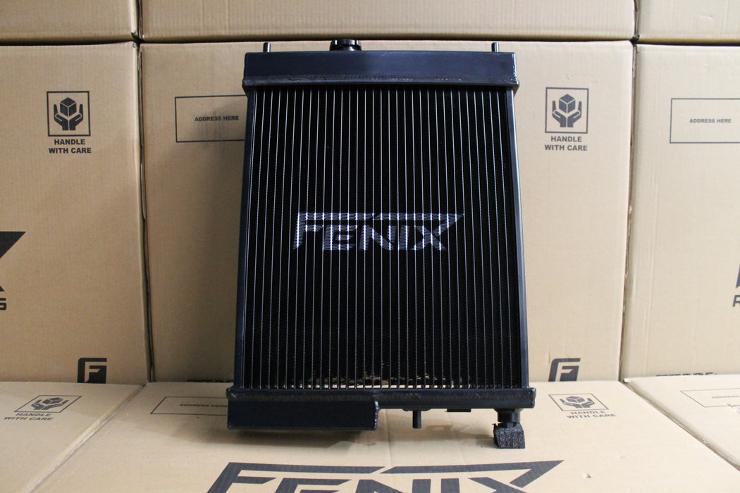 13812 Radiator Mitsubishi Evolution 7-8-9 Full Alloy Half Size Performance Radiator ...