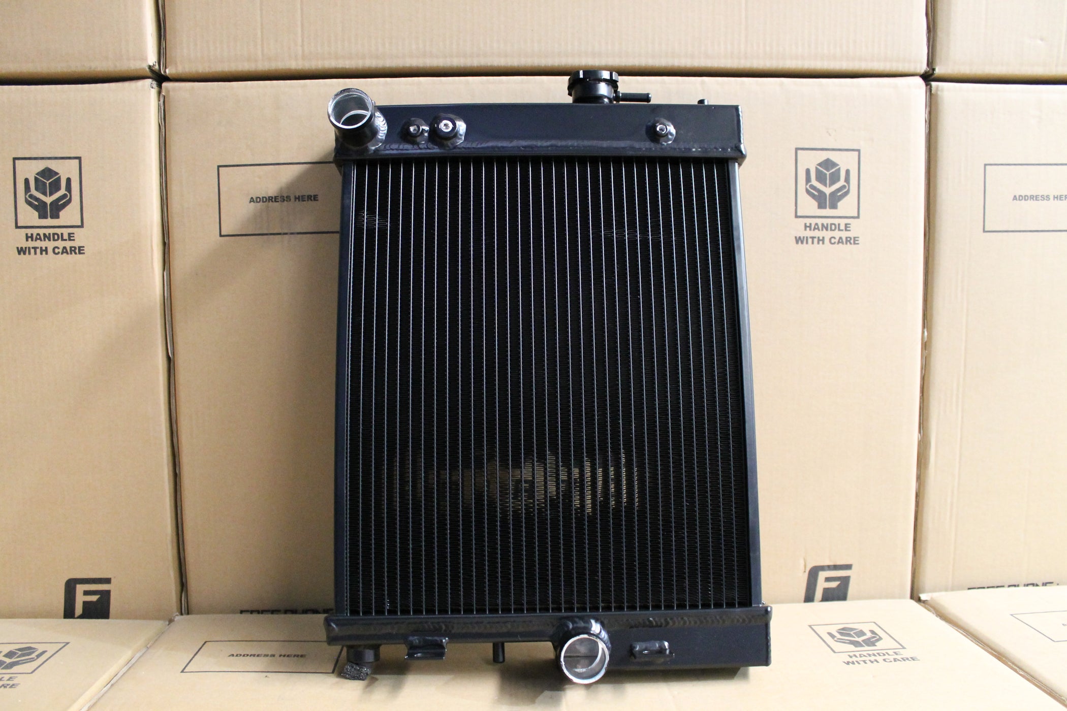 Gen Radiator Mitsubishi Evolution 7-8-9 Full Alloy Performance Radiator GEN II(Half ...