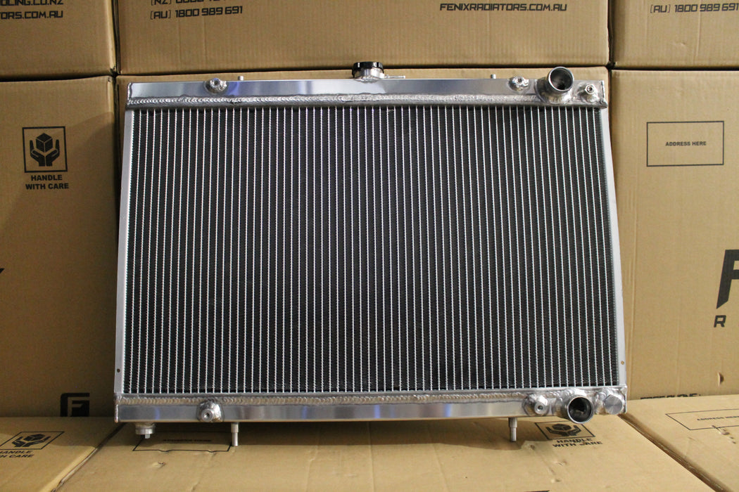 Nissan Skyline R32 GTS-T-GT-R Full Alloy Performance Radiator & Fan Shroud Kit.