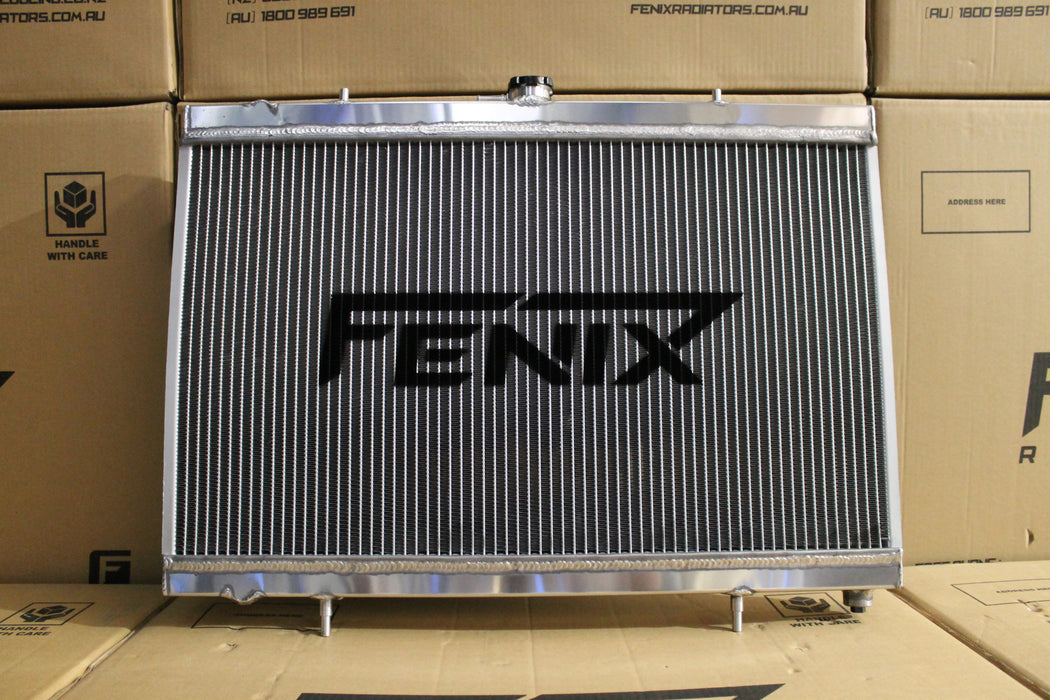 Nissan Skyline R32 GTS-T-GT-R Full Alloy Performance Radiator & Fan Shroud Kit.