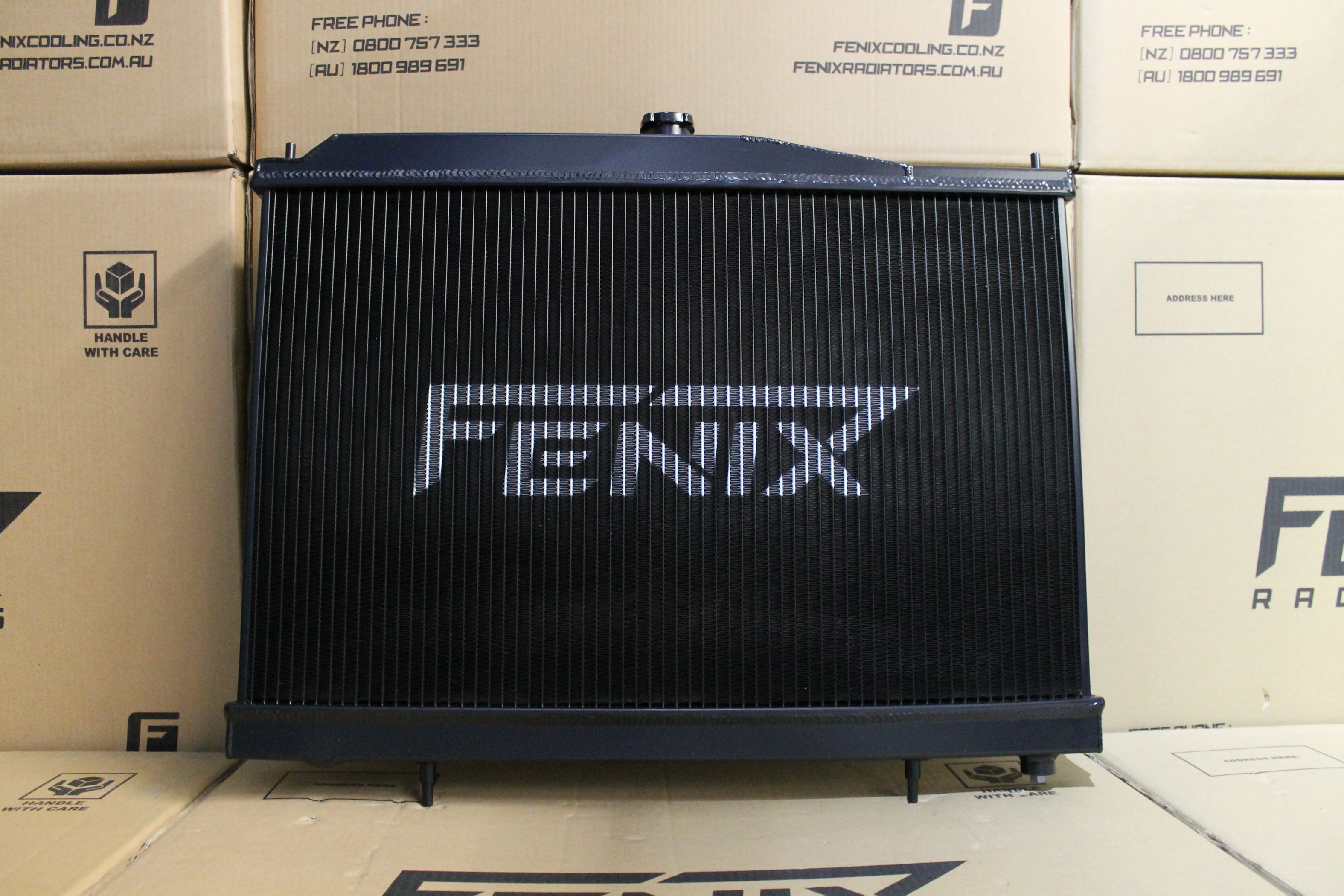Nissan Skyline R33 R34 GTS-T-GT-R Full Alloy Performance Radiator & Fa ...