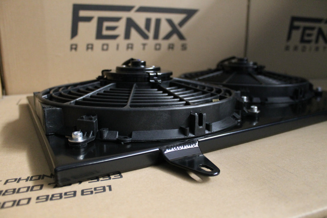 Nissan Skyline R33 R34 Fan Shroud & Fans.