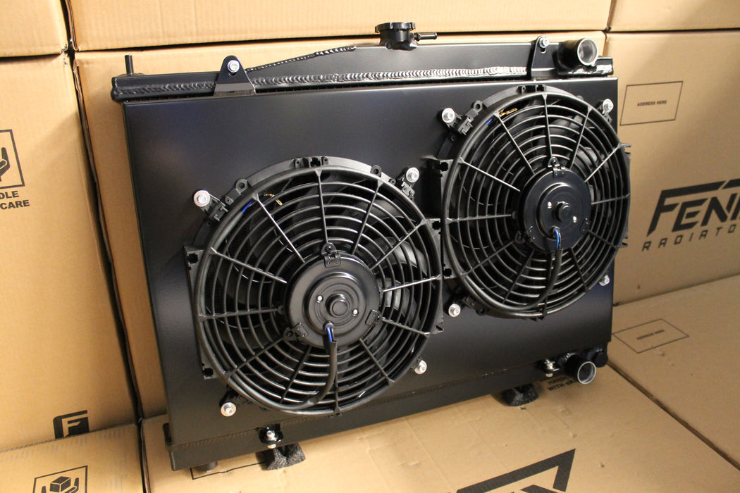 Nissan Skyline R33 R34 GTS-T-GT-R Full Alloy Performance Radiator & Fan Shroud Kit