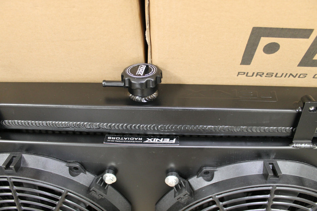 Nissan Silvia S14 S15 SR20DET Full Alloy Performance Radiator & Fan Shroud Kit.