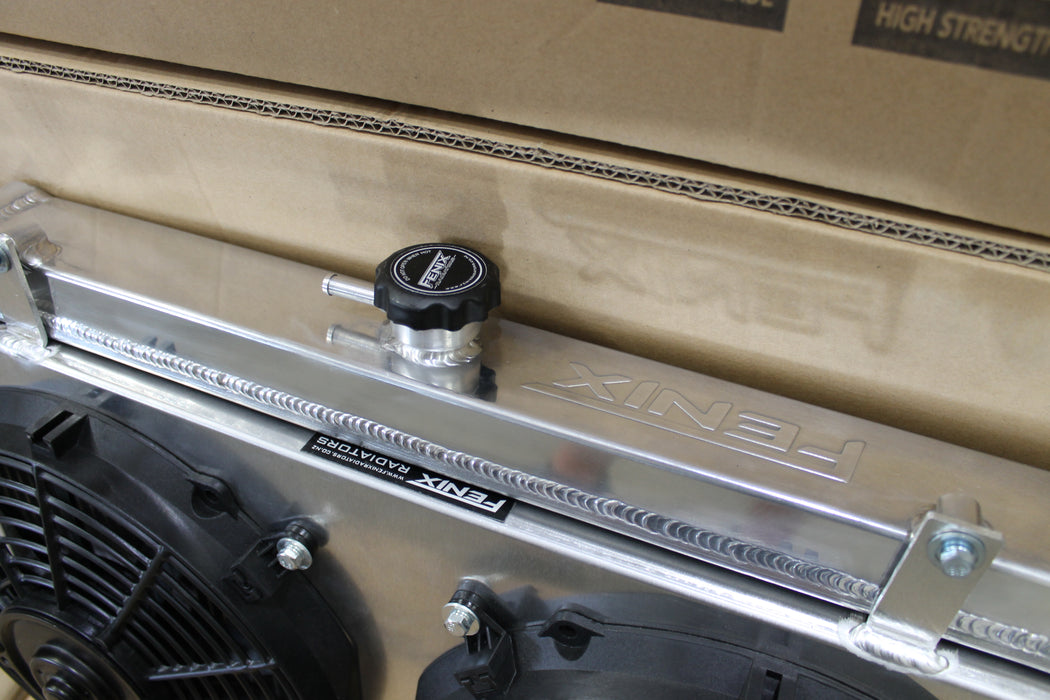Nissan Silvia S14 S15 SR20DET Full Alloy Performance Radiator & Fan Shroud Kit.