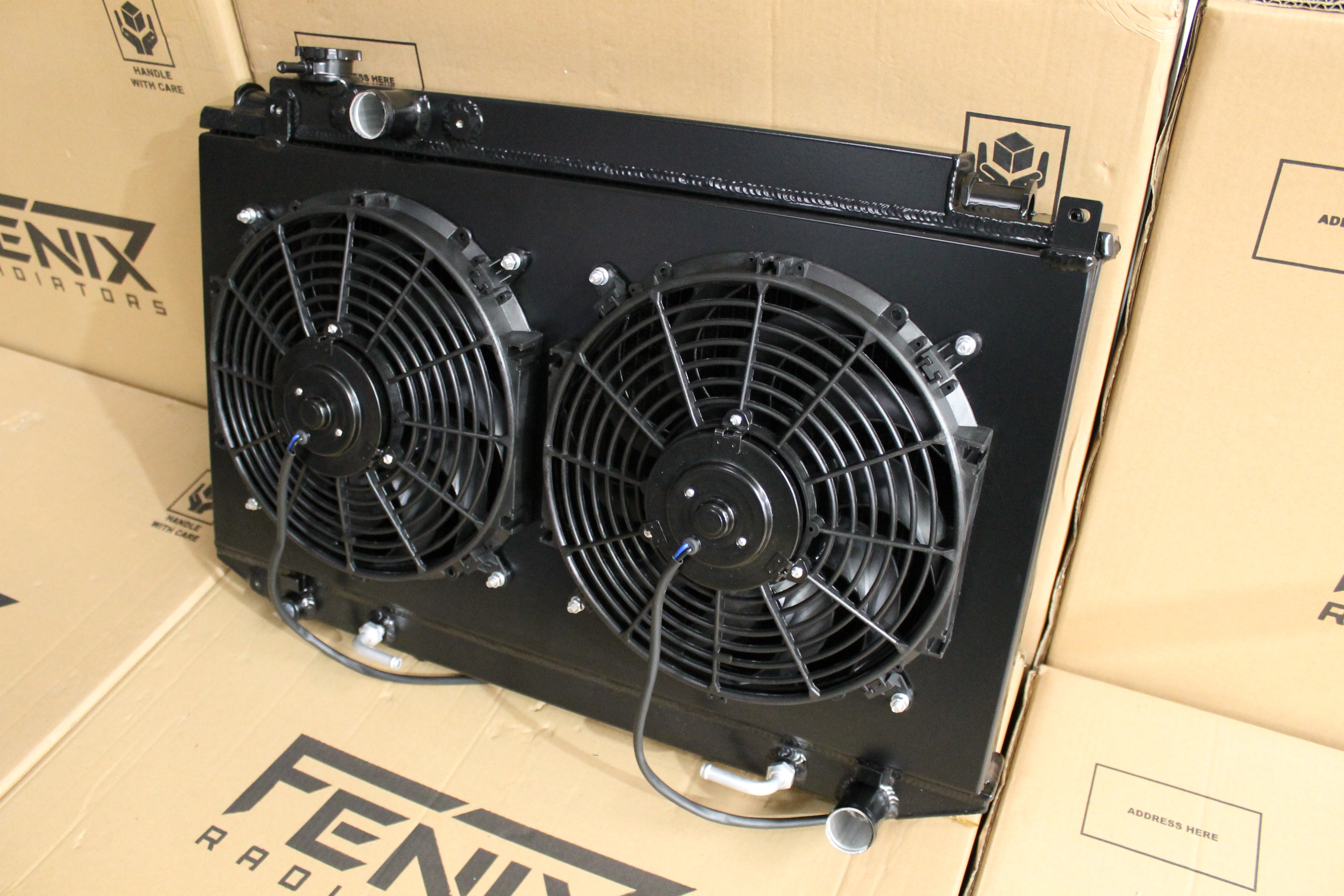 Toyota Cressida MX83 Full Alloy Performance Radiator & Fan Shroud Kit ...