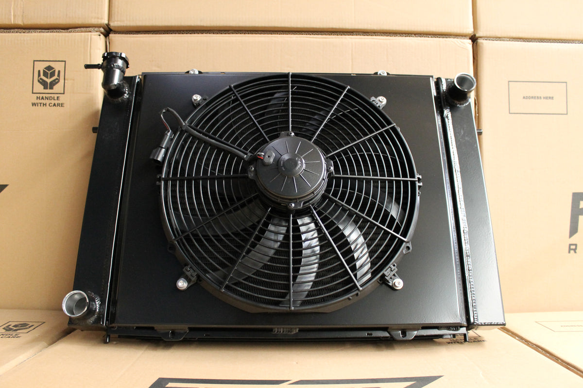 V8 Radiator Holden VN-VP-VR-VS V8 Full Alloy Performance Manual Radiator, Custom S ...