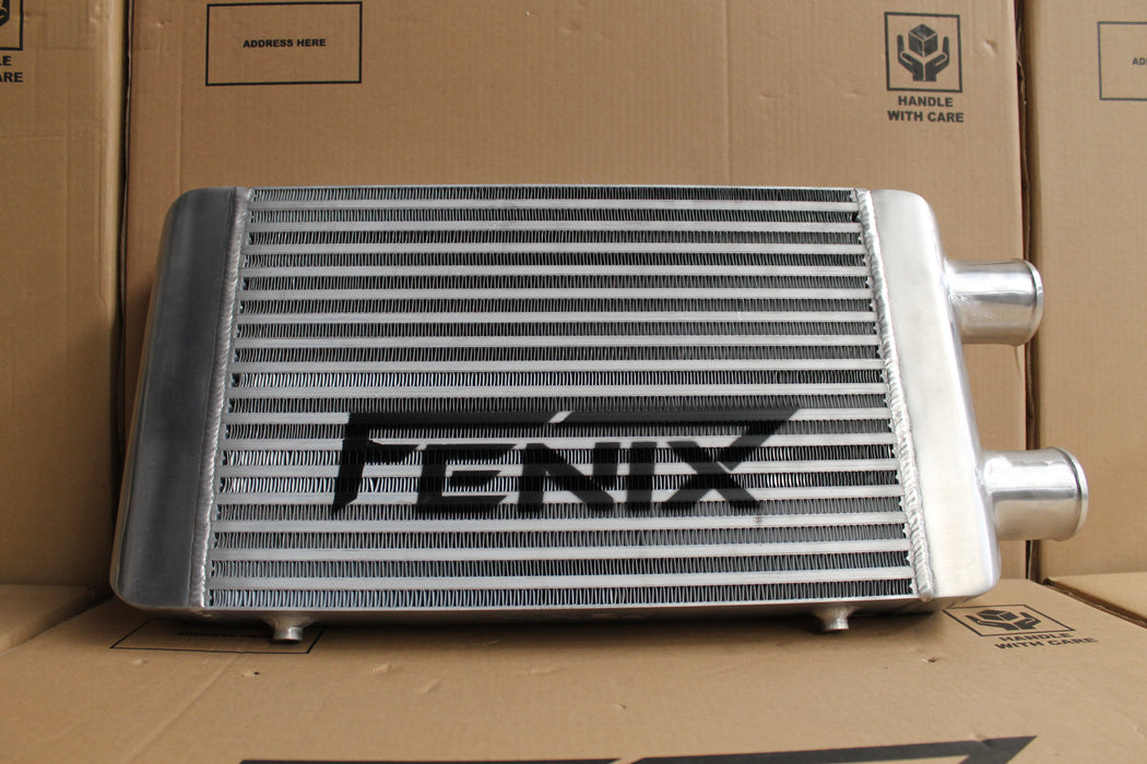 Bar & Plate Intercooler (Core Size 300x450x76mm. 2.5" Outlets Same Side).