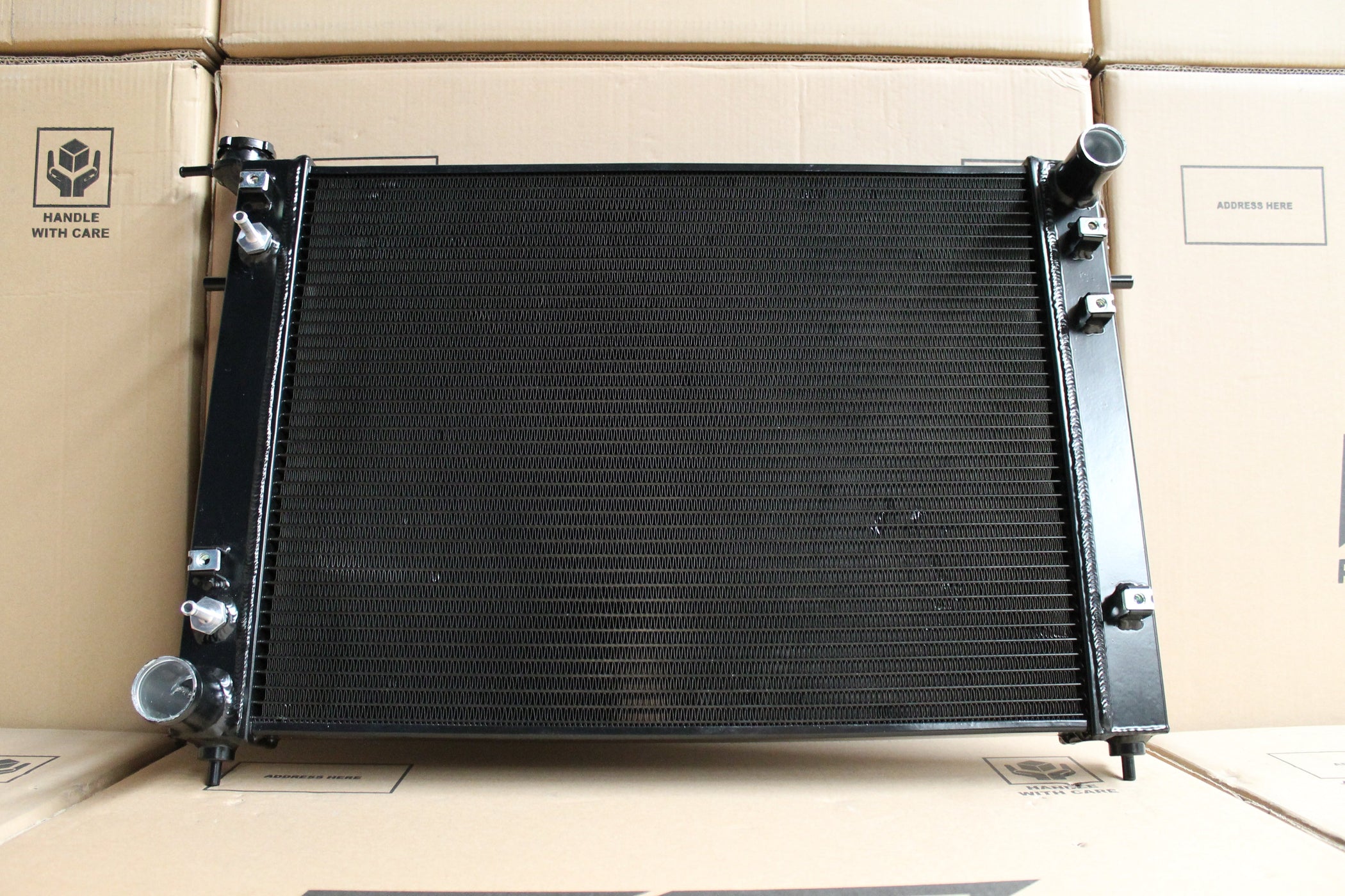V Belt Radiator Holden VN-VP-VR-VS Commodore 3.8 V6 Full Alloy Performance Radiator ...