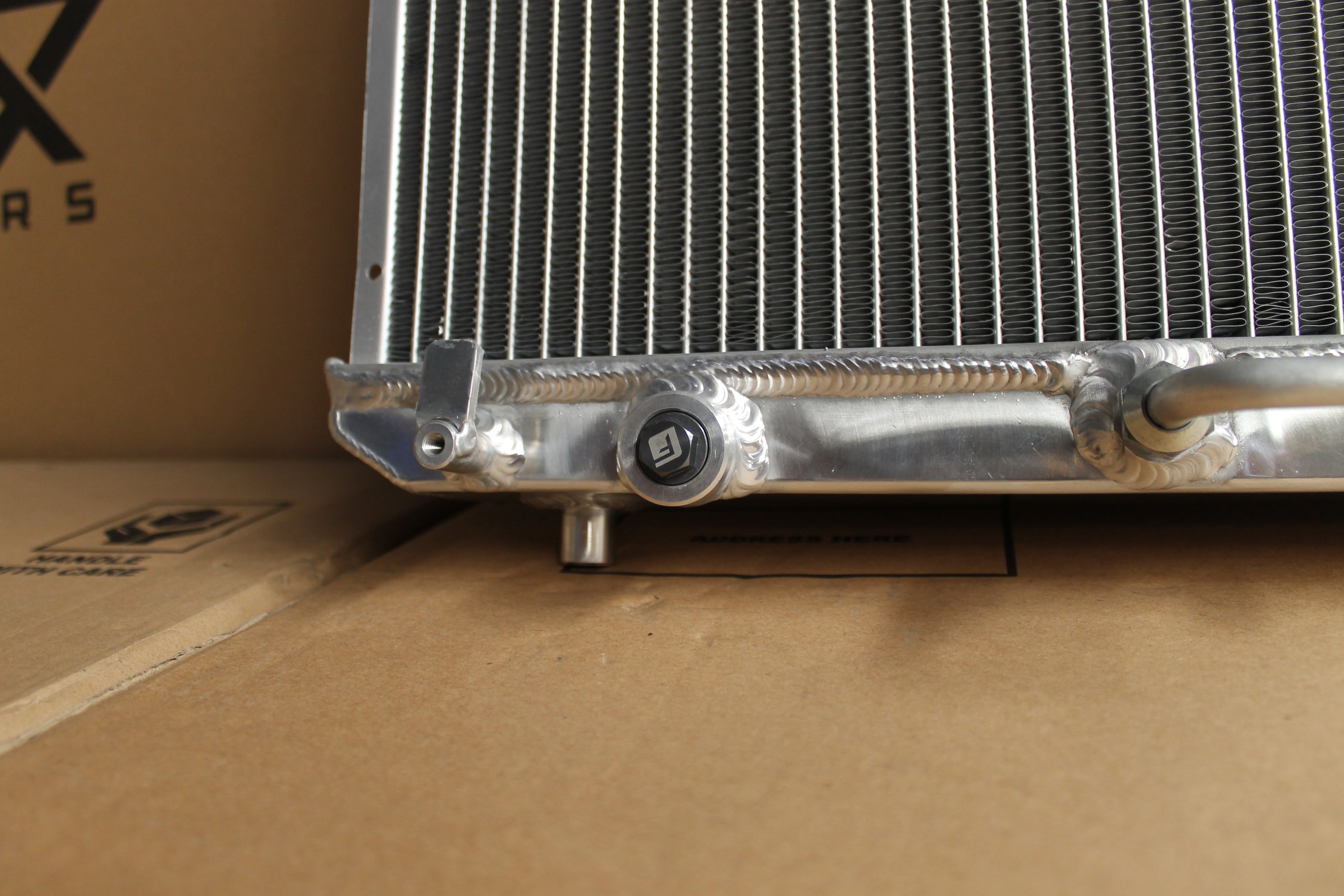 Toyota JZX100 Chaser Full Alloy Performance Radiator. — Fenix Radiators
