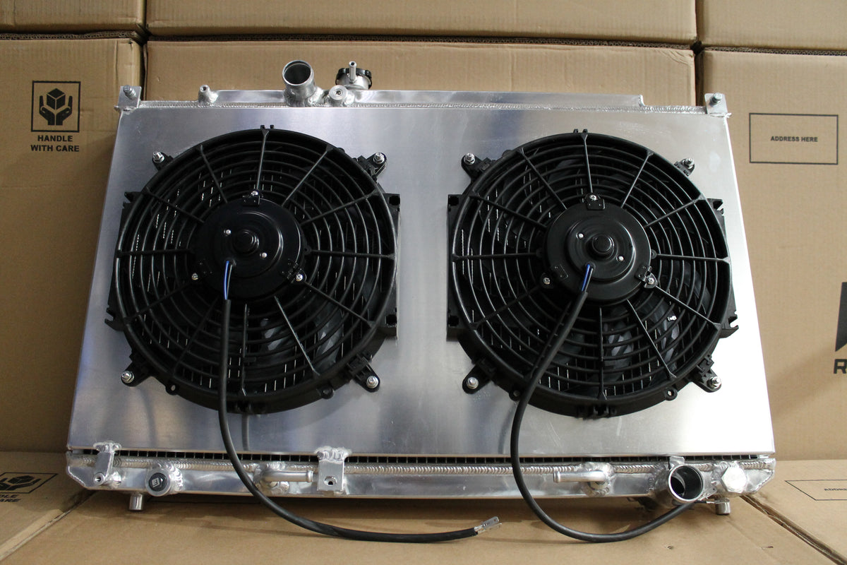 Toyota JZX100 Chaser Full Alloy Radiator & Fan Shroud Kit — Fenix Radiators