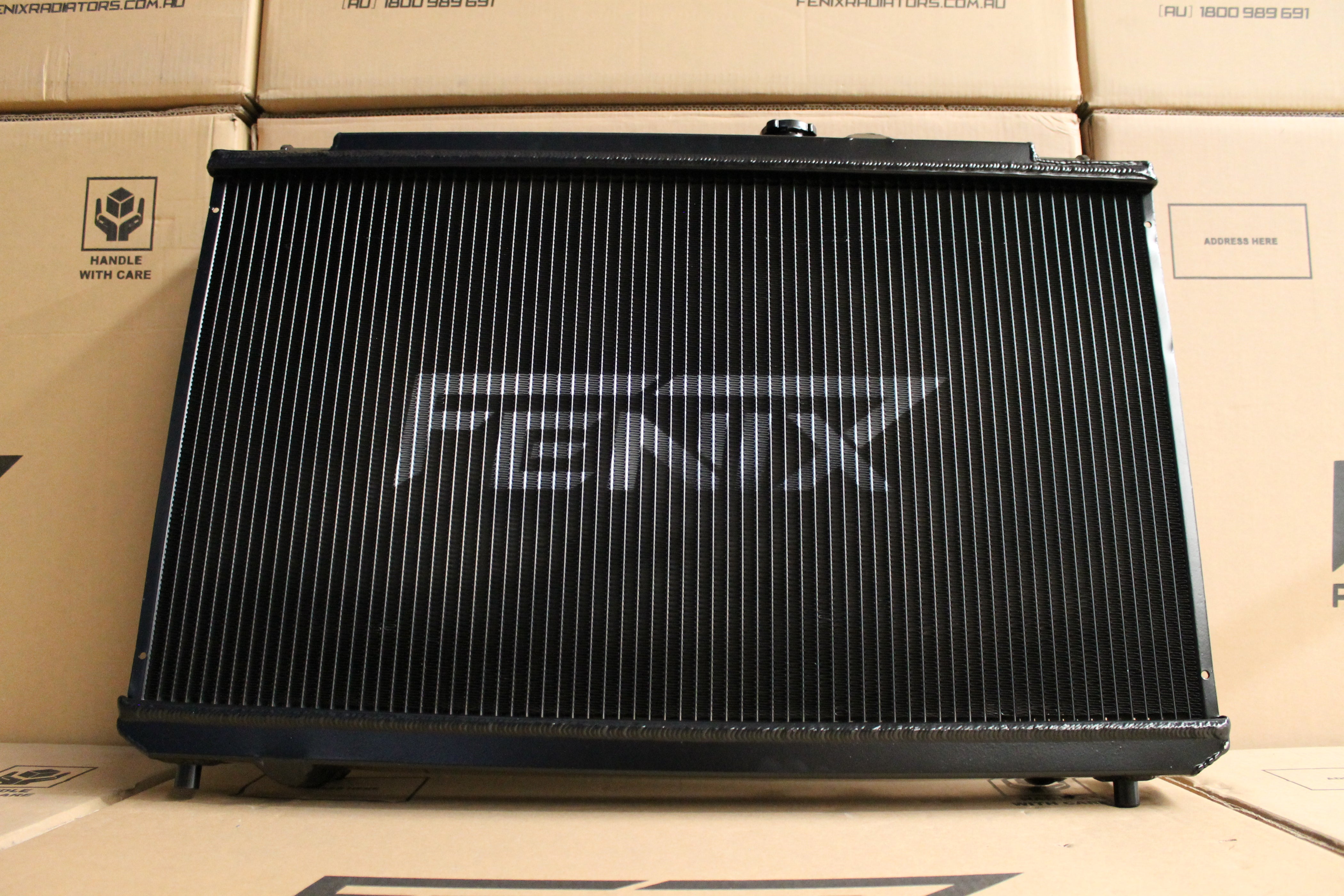 Jzx100 Radiator Toyota JZX100 Chaser Full Alloy Performance Radiator. — Fenix Radiators