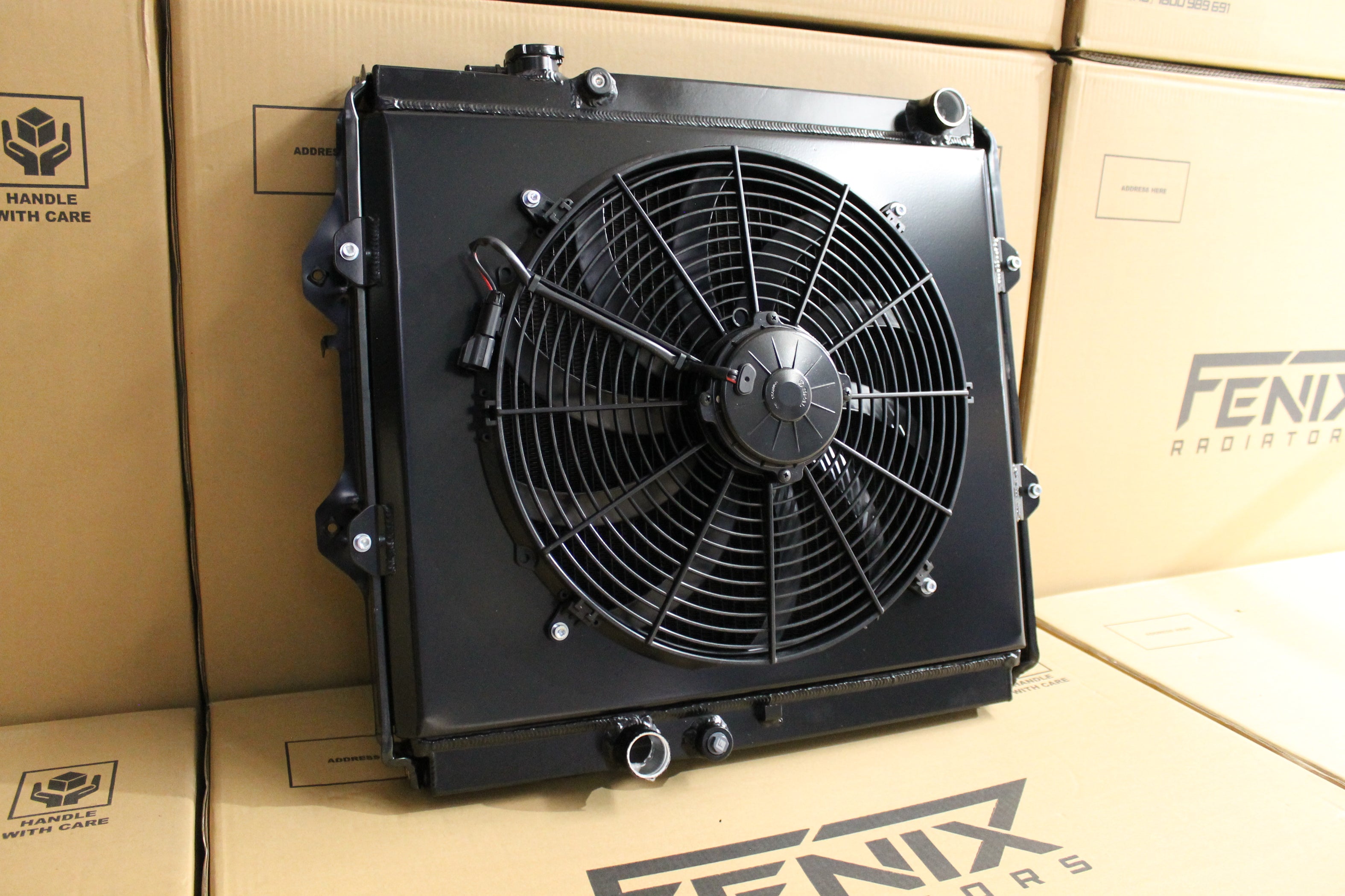 Toyota RZN Series Hilux Full Alloy Performance Radiator, Custom Shroud ...