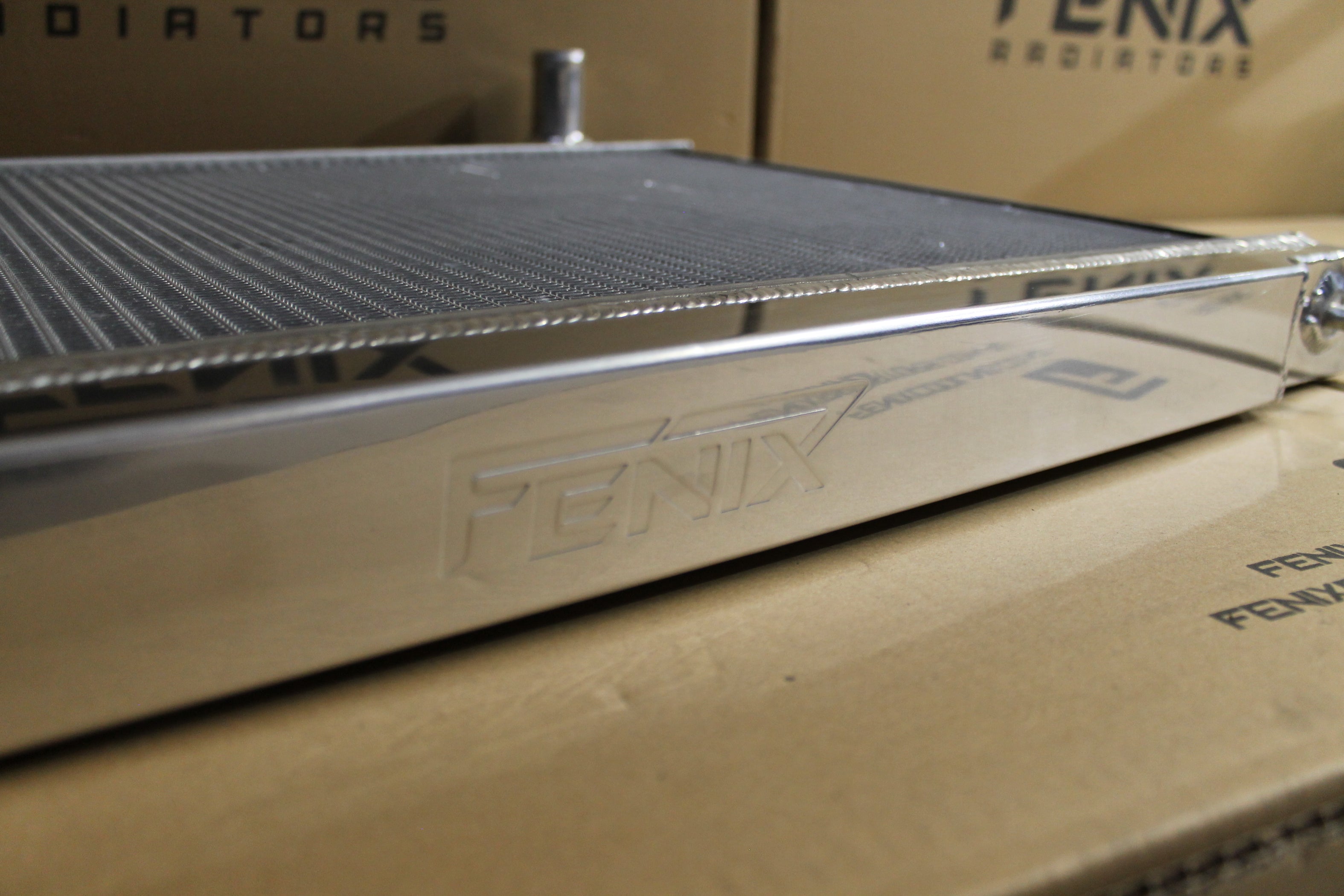 R35 Radiator Nissan GT-R (R35) Full Alloy Performance Radiator GEN II. — Fenix Radiators