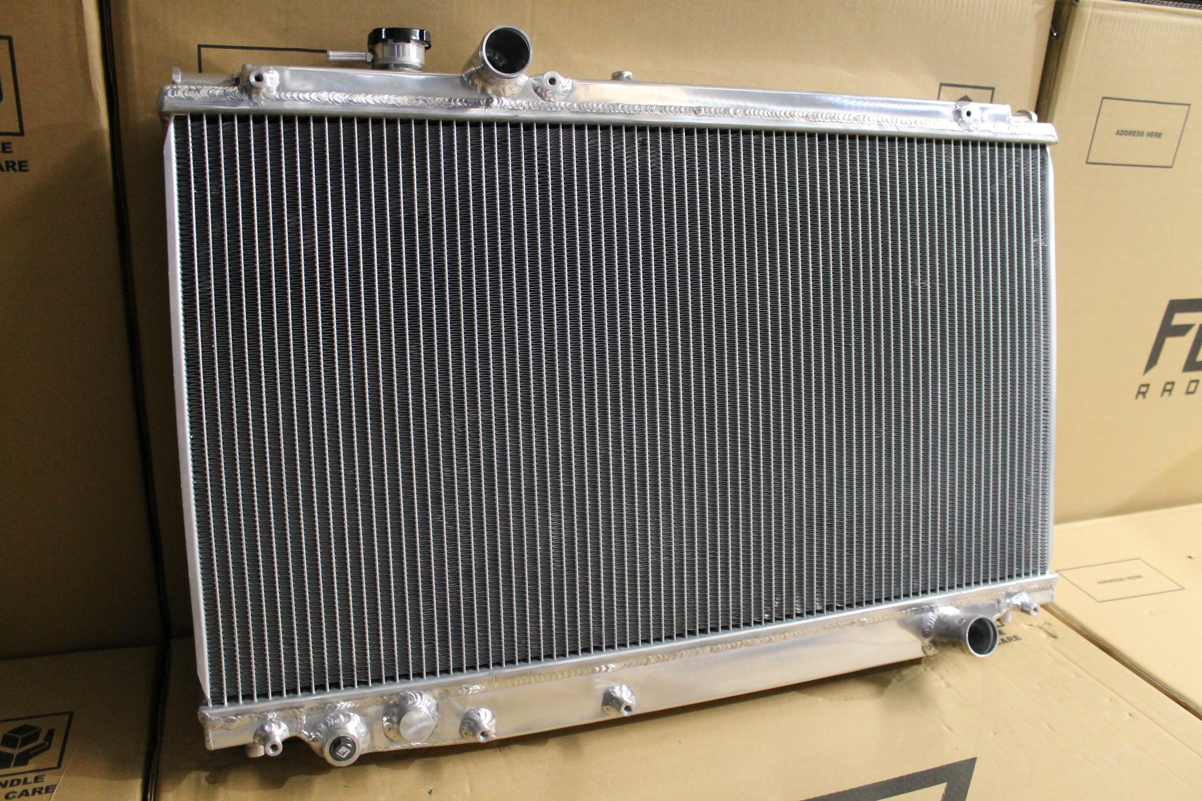 Toyota Supra JZA80 Full Alloy Performance Radiator GEN II. — fenixautoparts