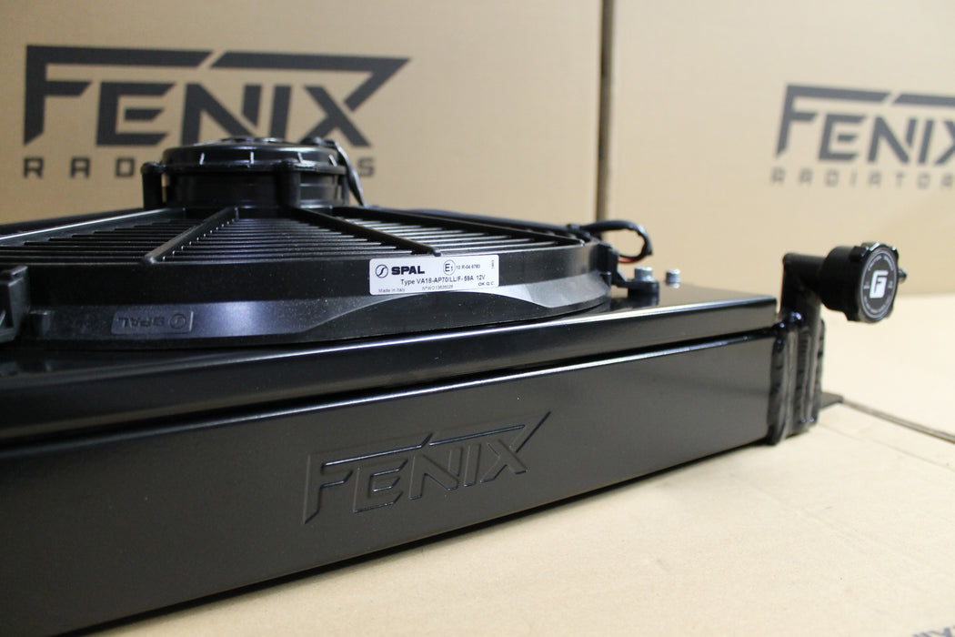 MAZDA RX7 Series 1-2-3 Full Alloy Performance Radiator, Custom Shroud ...