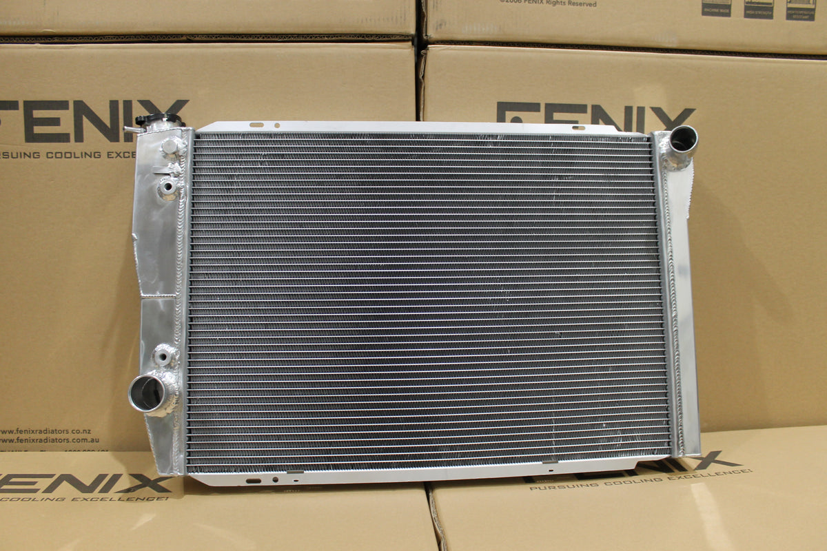 Xfr02 Radiator Ford XC-XD-XE Falcon Full Alloy Performance Radiator. — Fenix Radiators