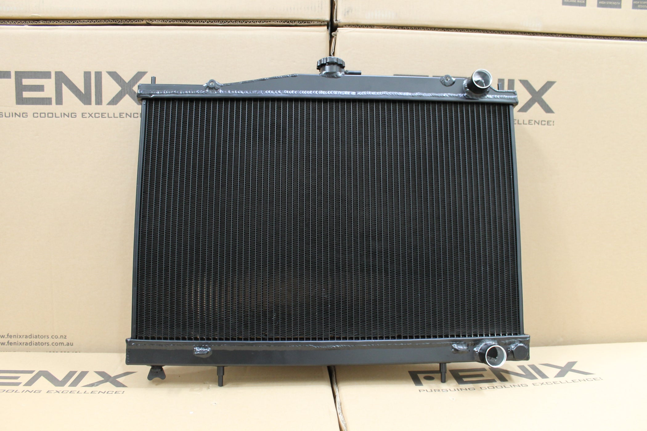 Nissan Skyline R33 R34 GTS-T-GT-R Full Alloy Performance Radiator & Fa ...