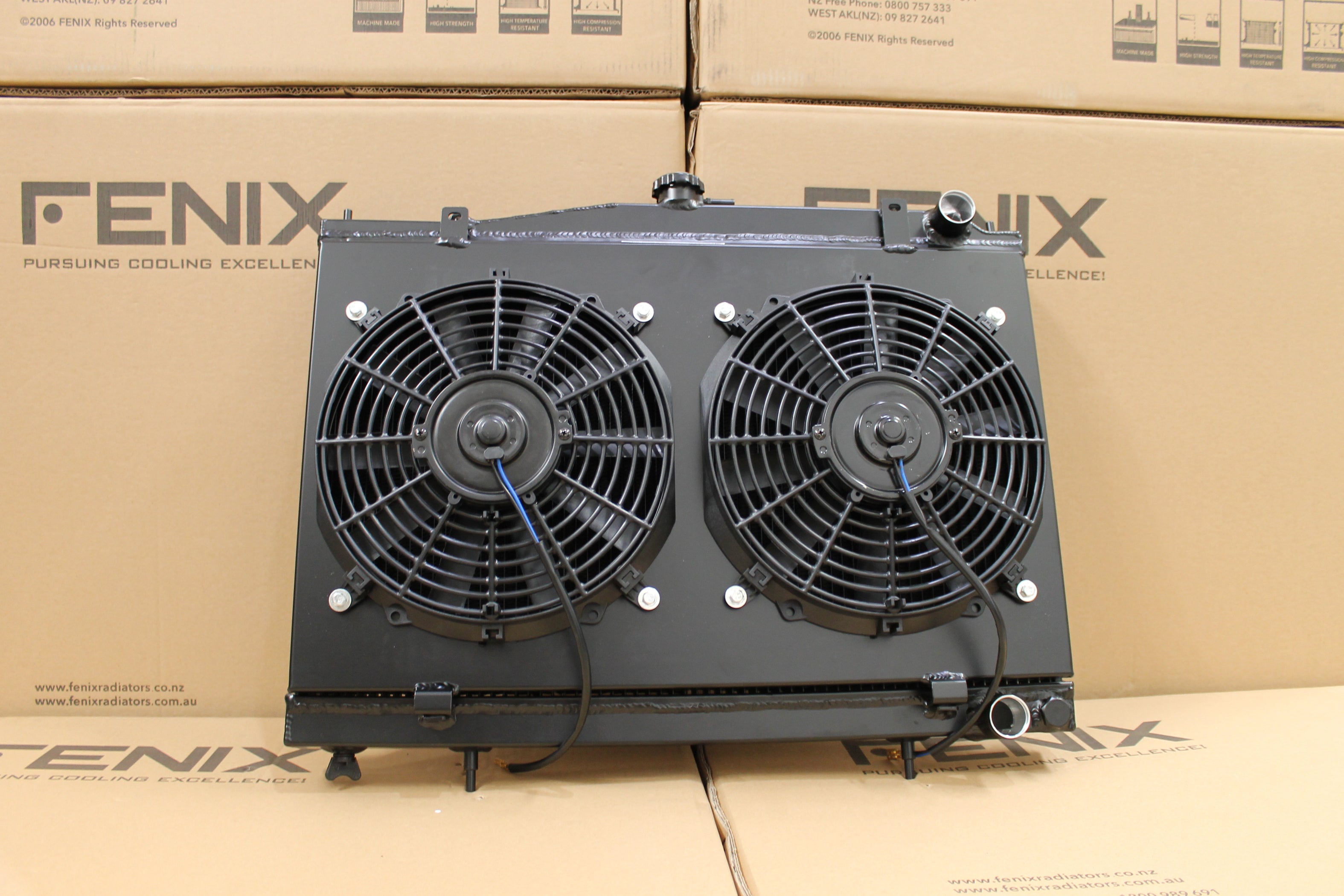 Nissan Skyline R33 R34 GTS-T-GT-R Full Alloy Performance Radiator & Fa ...
