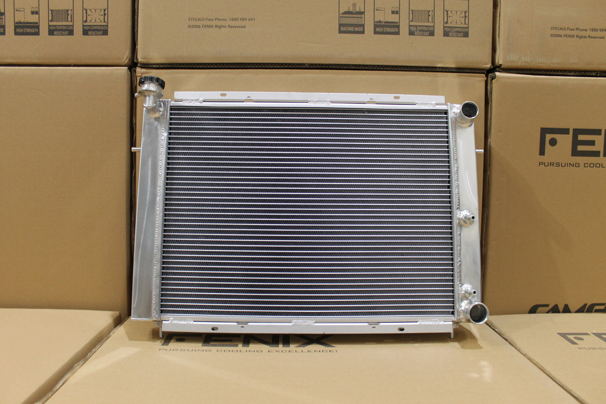 Rb48 Radiator Holden VL Commodore RB30 Full Alloy Performance Radiator. — Fenix Radiators