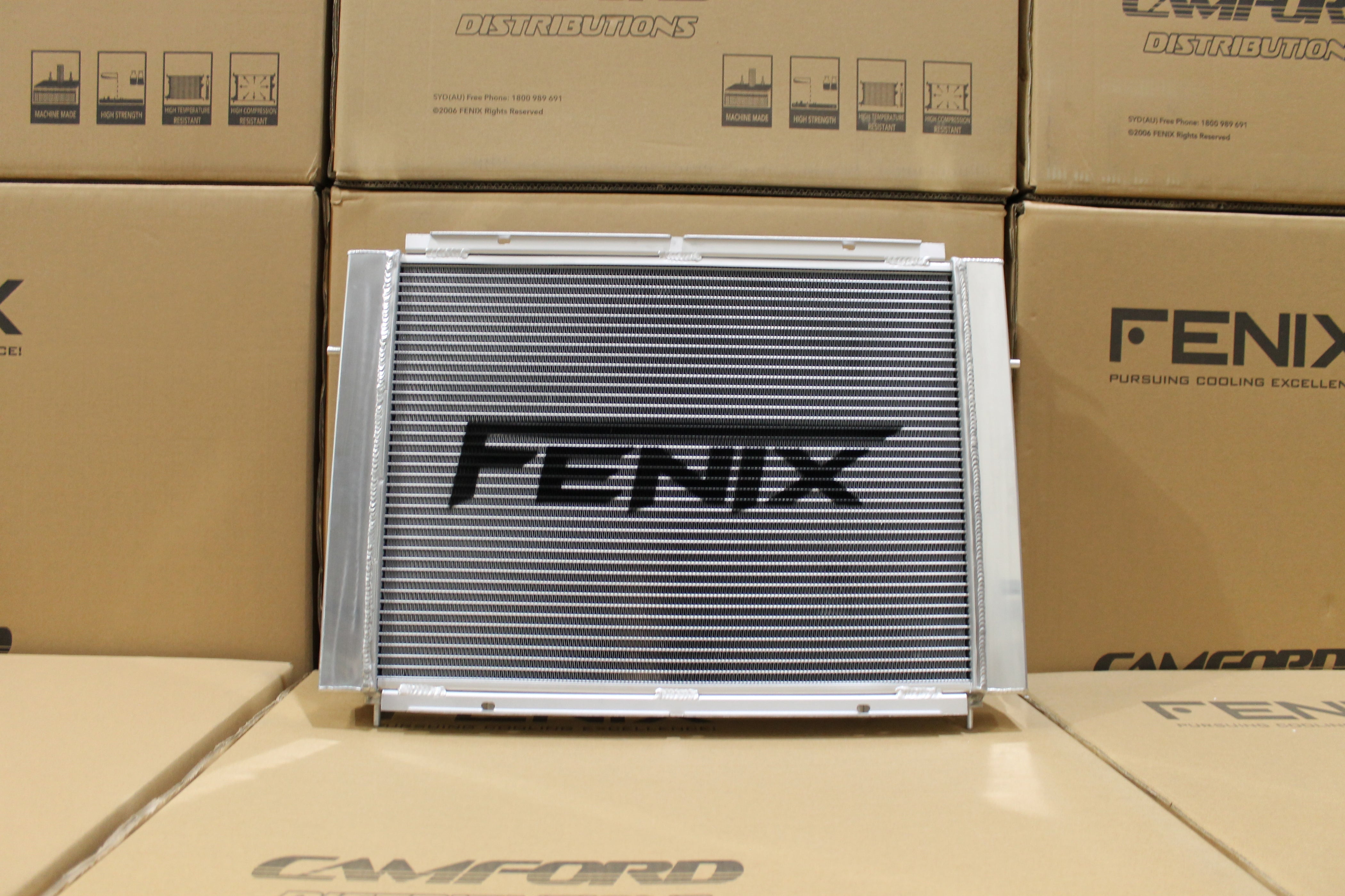 Holden VL Commodore RB30 Full Alloy Performance Radiator. — Fenix Radiators