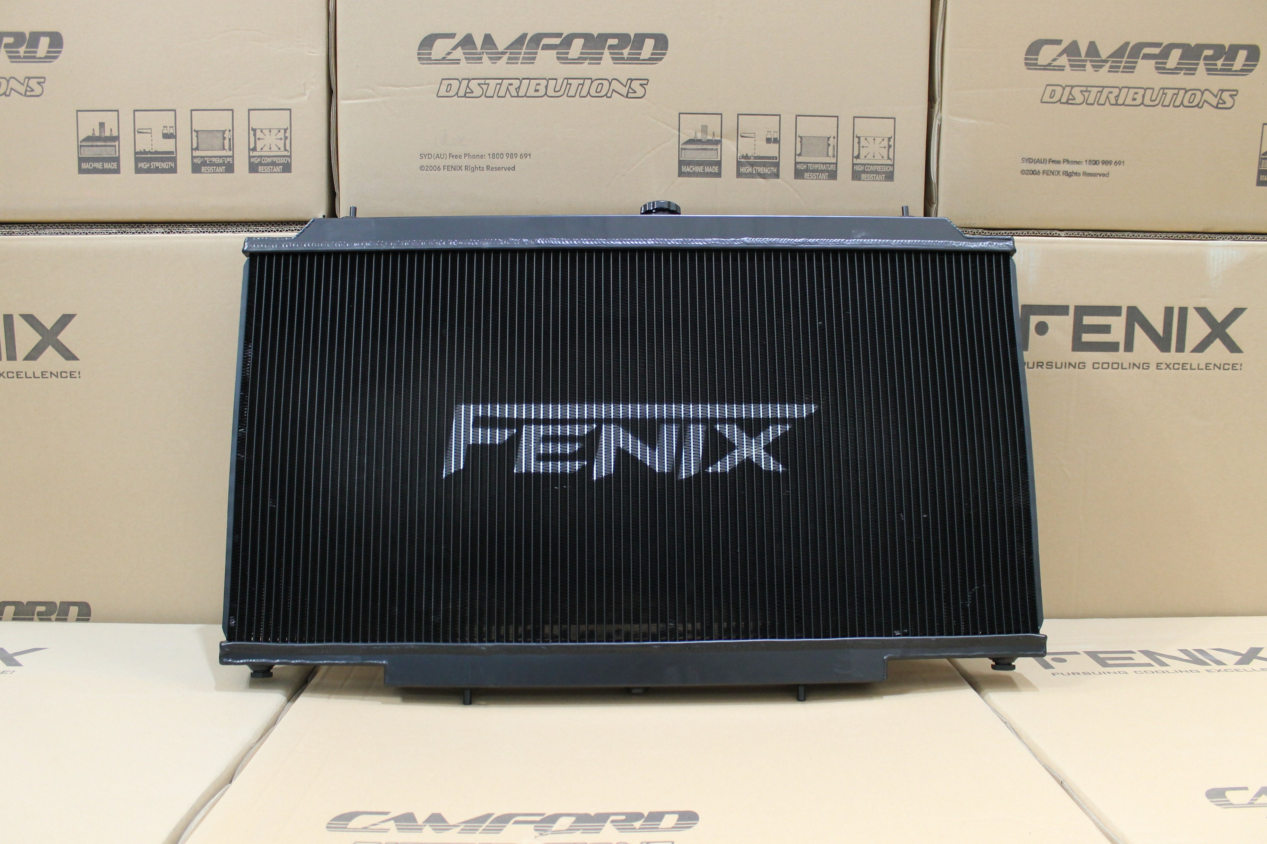 Nissan GU Patrol TD42 Full Alloy Performance Radiator. — fenixautoparts
