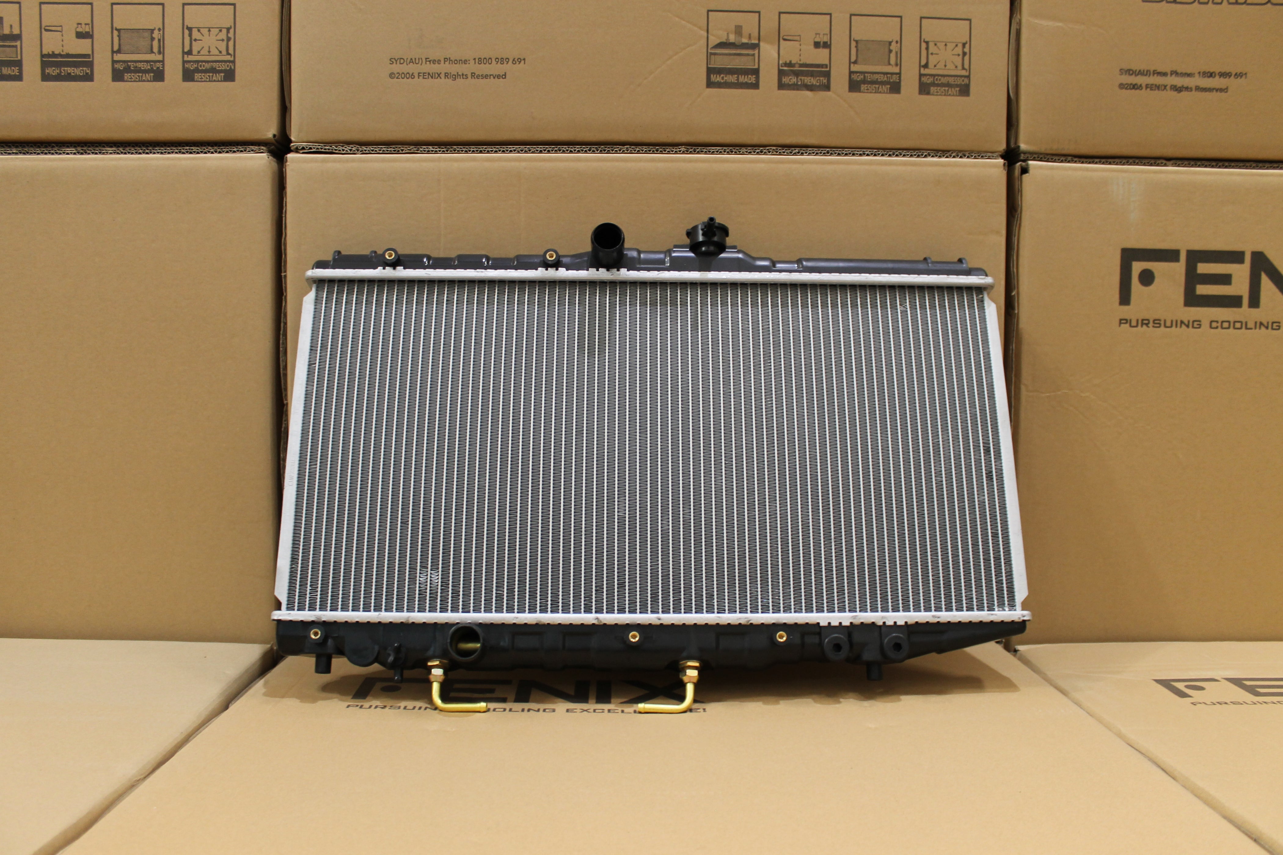 Toyota Corolla AE90 AE92 Radiator (4AF - 4AFE Motor). — Fenix Radiators