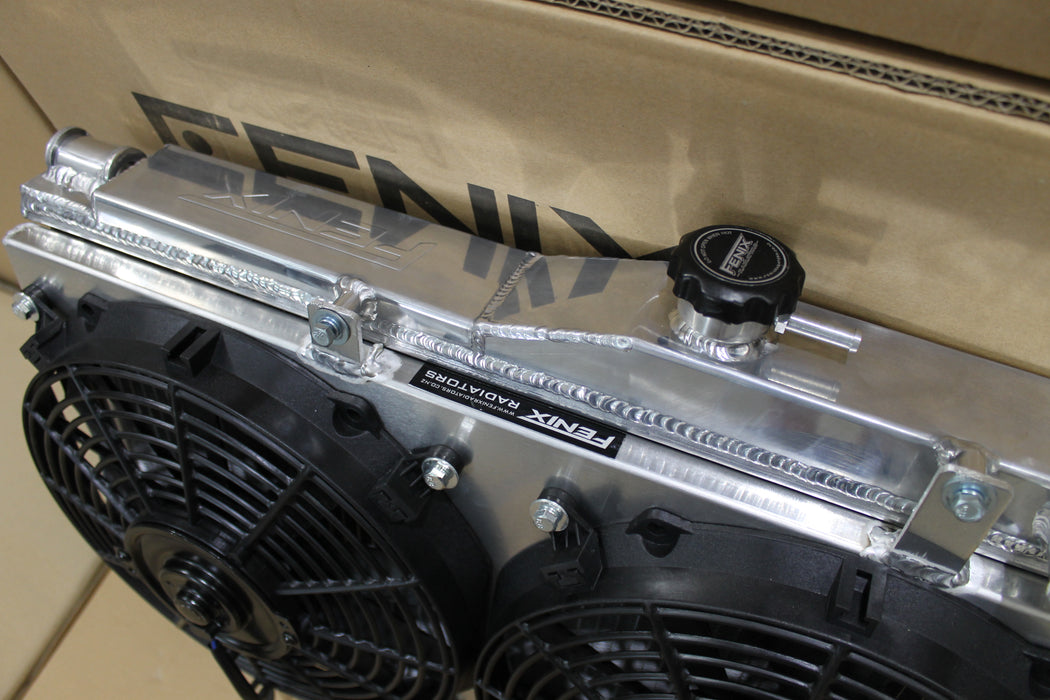 Toyota Corolla AE86 Full Alloy Performance Radiator & Fan Shroud Kit.