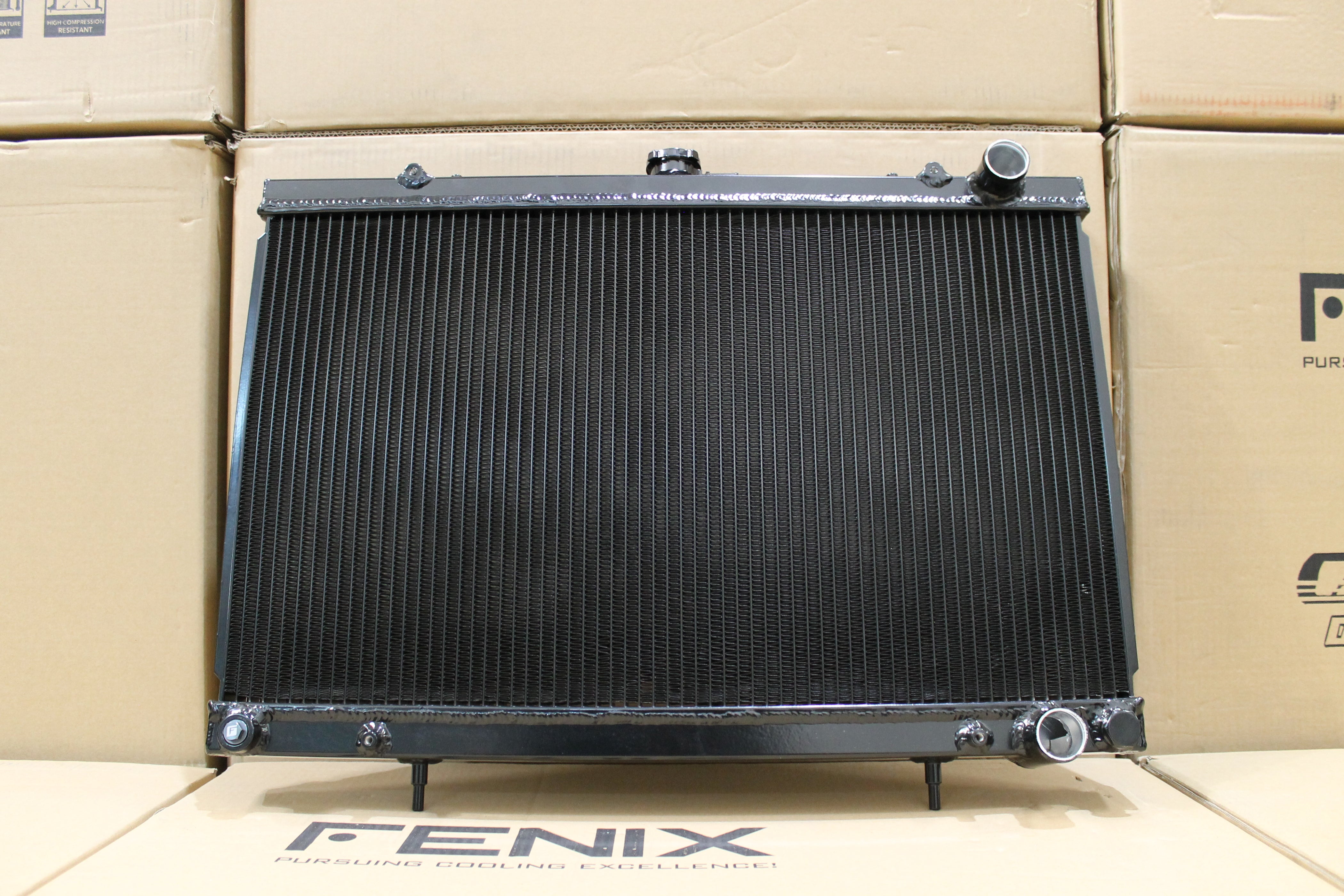 Calsonic R32 Radiator Nissan R32 Skyline Full Aluminium Performance Radiator, Custom Built S ...