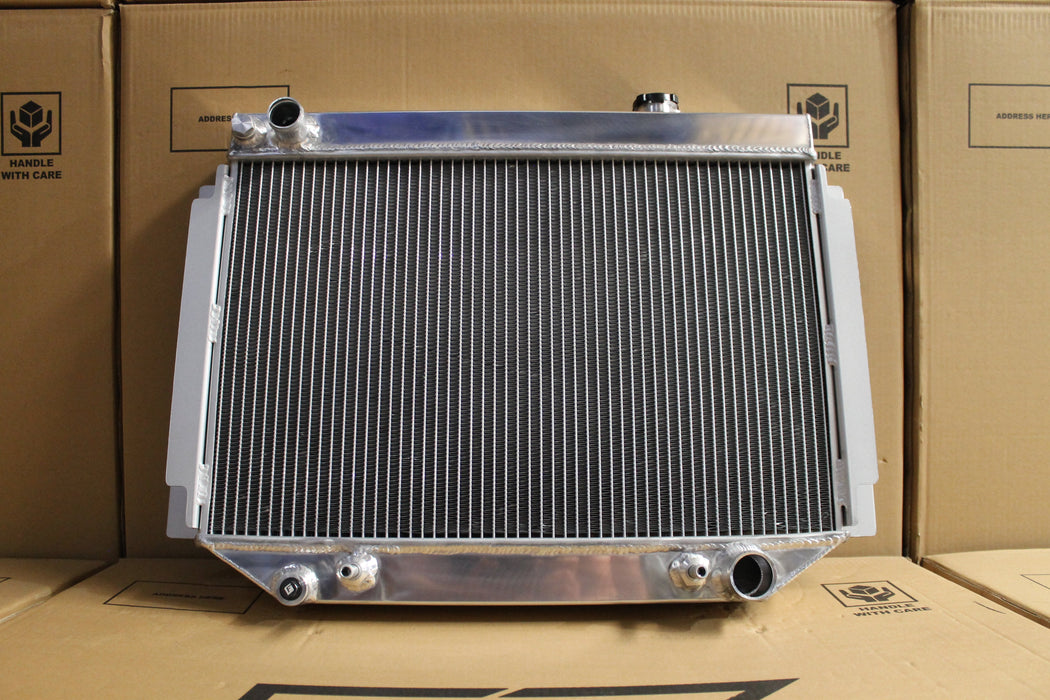 Holden HQ-HJ-HX-HZ Kingswood 6cyl Automatic Full Alloy Performance Radiator GEN II.