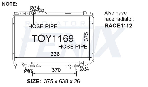 Toy037paca Radiator Radiators — Fenix Radiators