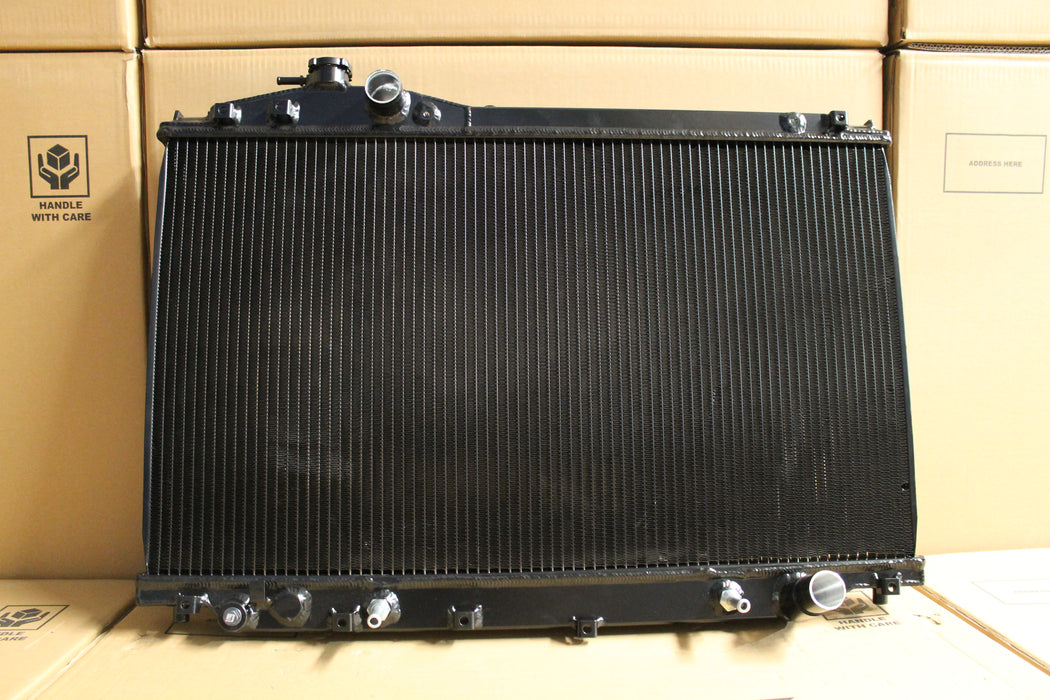 Toyota Soarer JZZ30R JZZ31R Full Alloy Performance Radiator & Fan Shroud Kit.